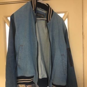 Slate and Stone denim bomber